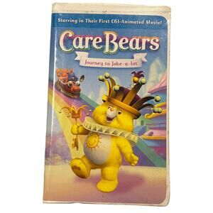 Care Bears VHS journey to Joke-a-lot 1st CGI animated movie Kidcore y2k film
